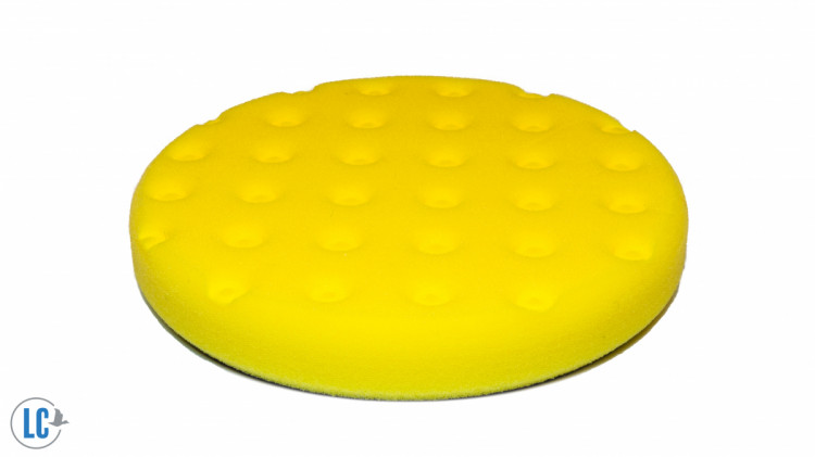 Полировальный диск поролон агрессивный режущий 78-52550 Yellow CCS foam cutting Pad 140*22mm