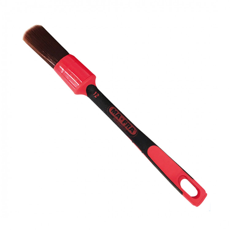 PENNELLO BRUSH RED №12(24мм) кисть для детейлера с красной щетин