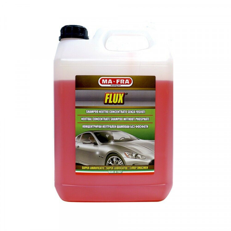 FLUX SHAMPOO 4.5L концентр. нейтральн. шампунь для ручной мойки автомобиля (G4)