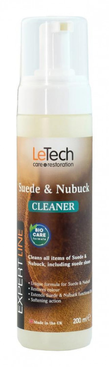 Средство для чистки замши и нубука (Suede&Nubuck Cleaner) 200ml в пенообразователе