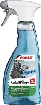 357241 SONAX Очиститель-полироль для пластика "Матовый эффект Спорт" 0,5л