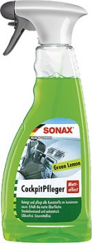 358241 SONAX Очиститель-полироль для пластика "Матовый эффект Лимон" 0,5л
