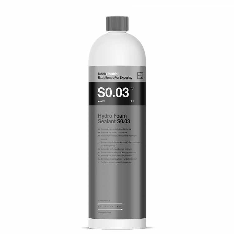 465001 Hydro Foam Sealant S0.03 - водоотталкивающий силоксан концентрат премиум-класса 1л