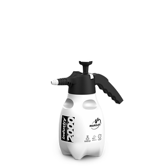 S083.102 Ручной чёрный помповый опрыскиватель Industry ergo Acid line 2000 (Viton)