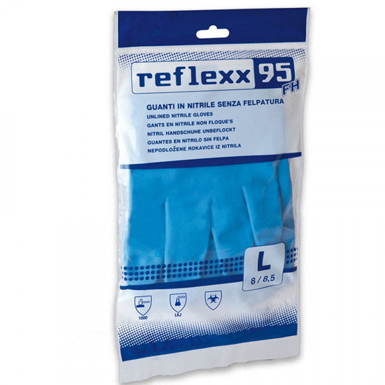 R95-S Многоразовые защитные перчатки ,нитрил.,S